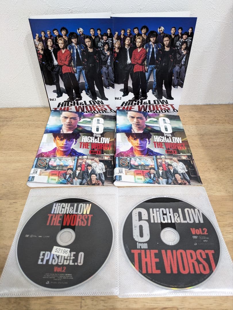 HiGH＆LOW シリーズ ジャケット15枚 ディスク 16枚セット