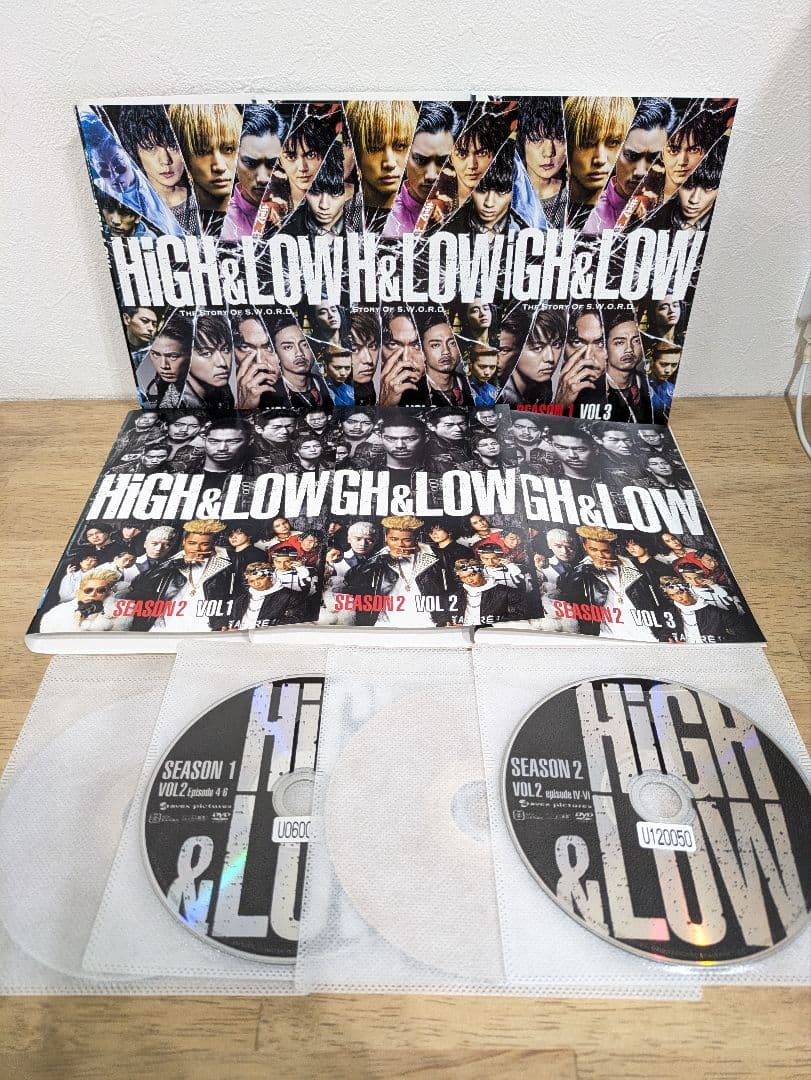 HiGH＆LOW シリーズ ジャケット15枚 ディスク 16枚セット