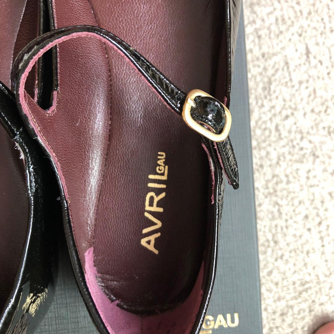 AVRIL GAU エナメルストラップシューズ　サイズ38
