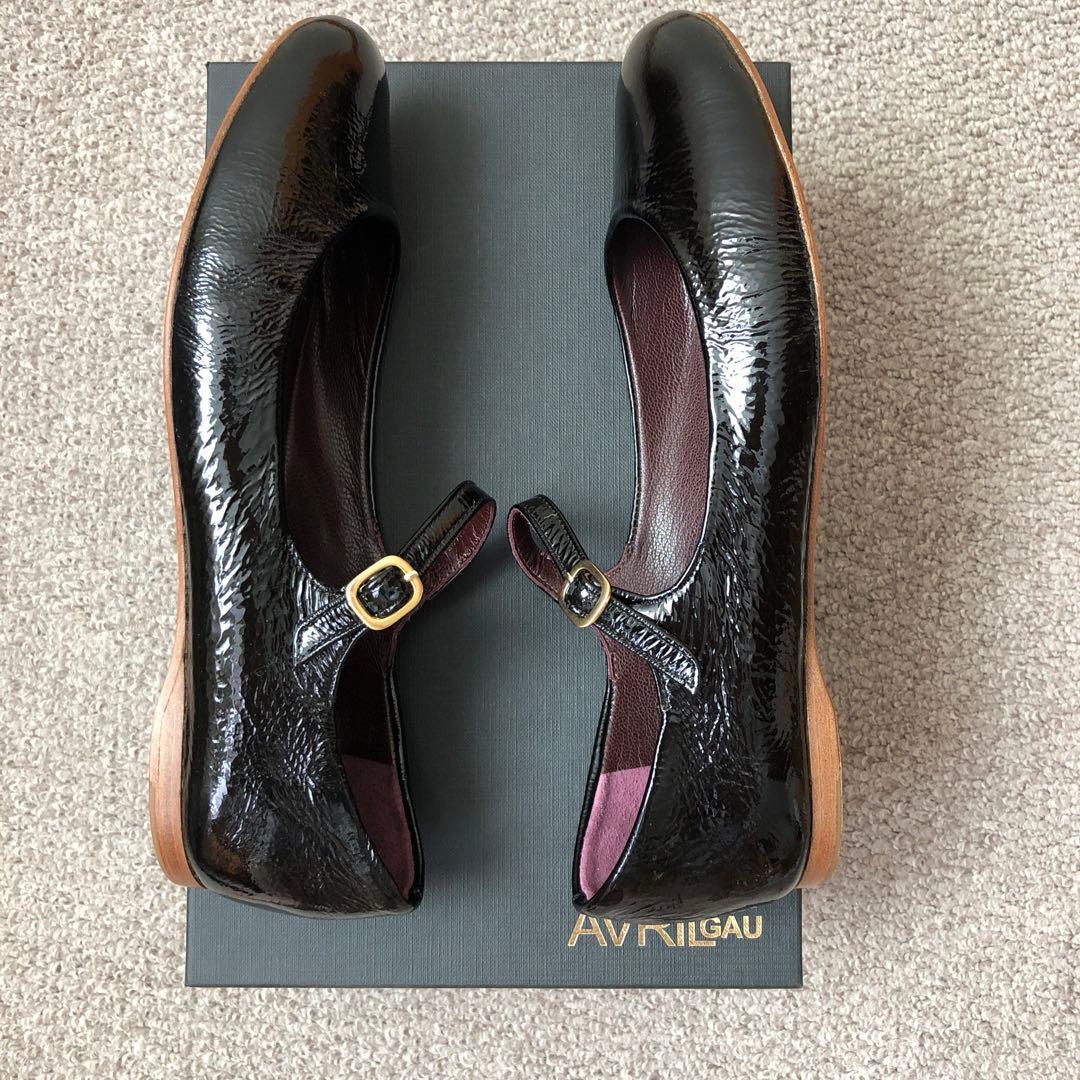 AVRIL GAU エナメルストラップシューズ　サイズ38