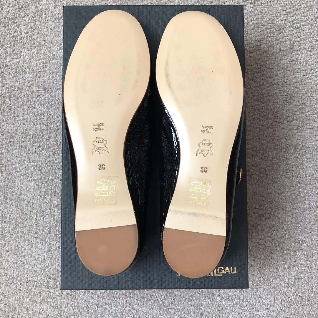 AVRIL GAU エナメルストラップシューズ　サイズ38