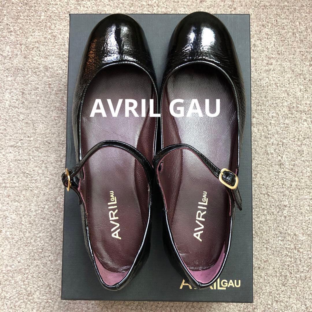 AVRIL GAU エナメルストラップシューズ　サイズ38