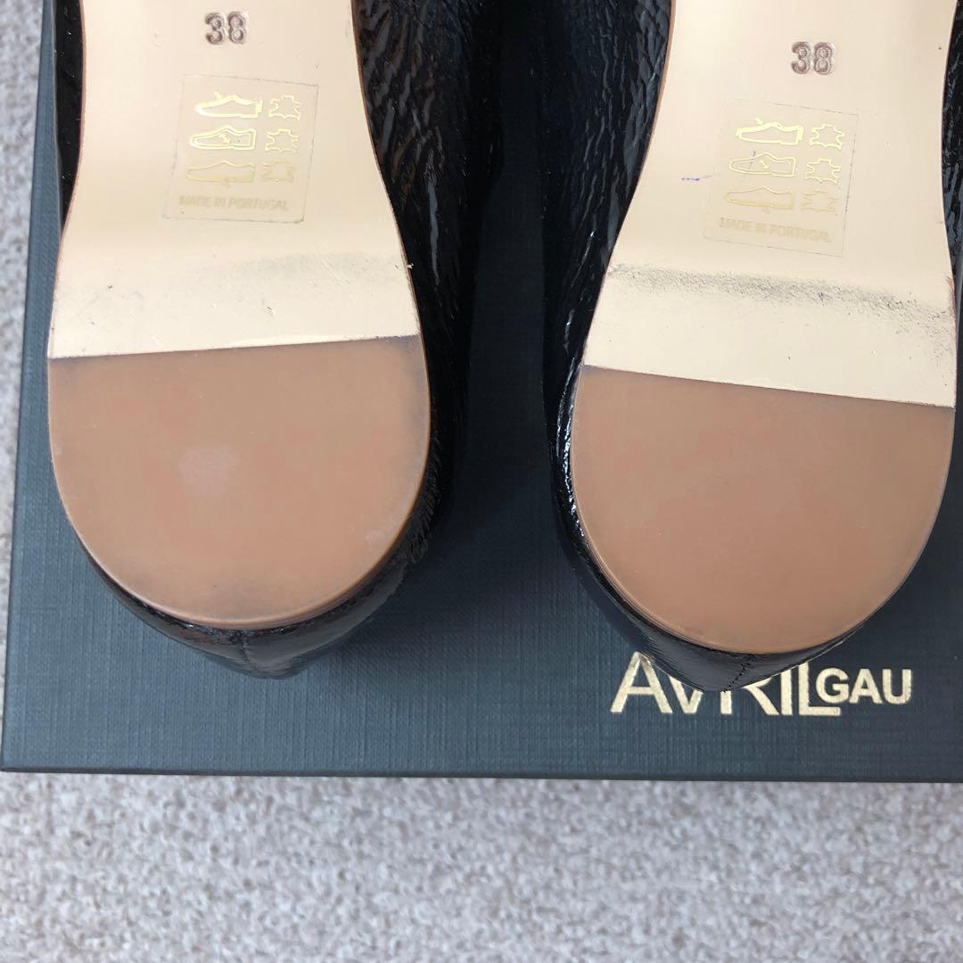 AVRIL GAU エナメルストラップシューズ　サイズ38