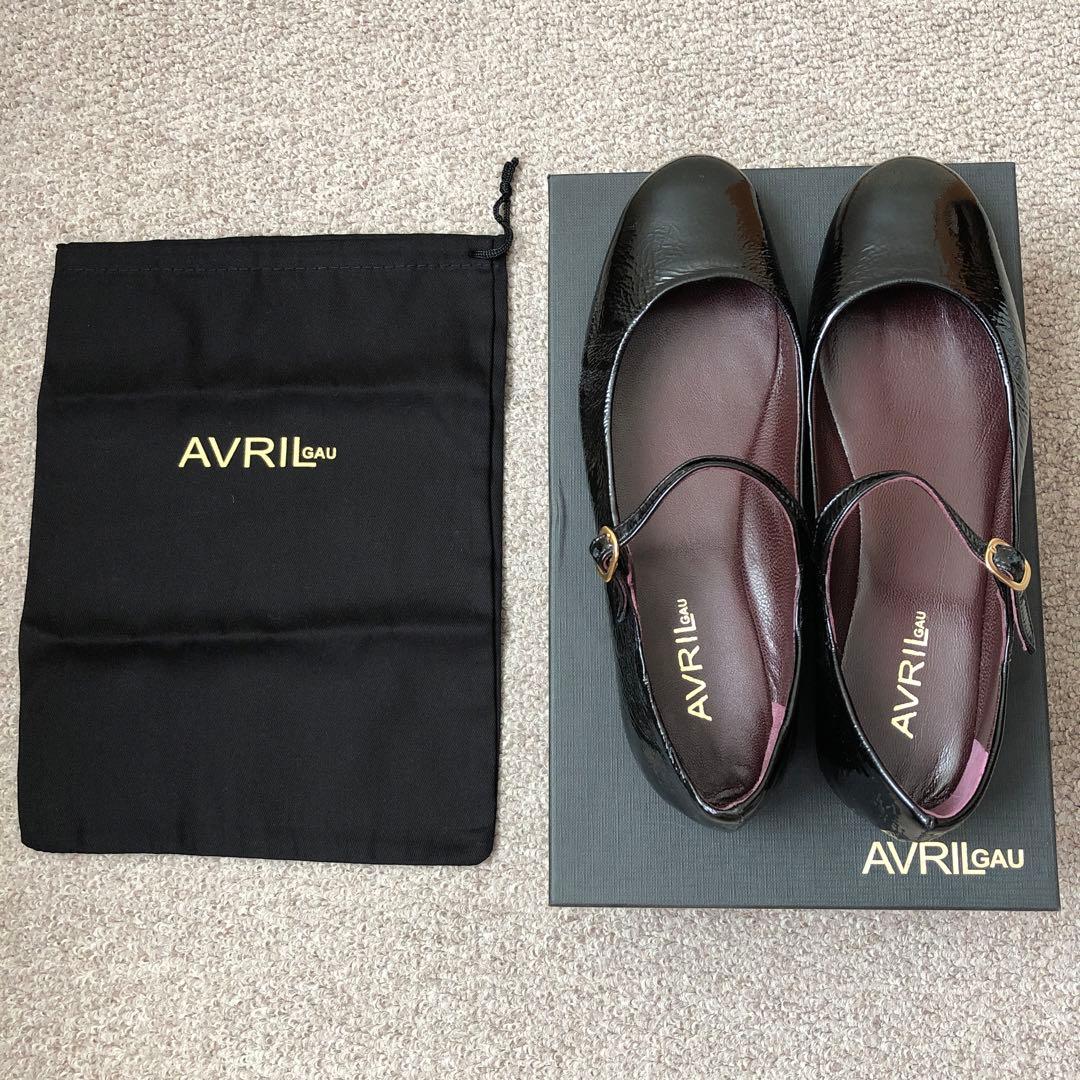 AVRIL GAU エナメルストラップシューズ　サイズ38
