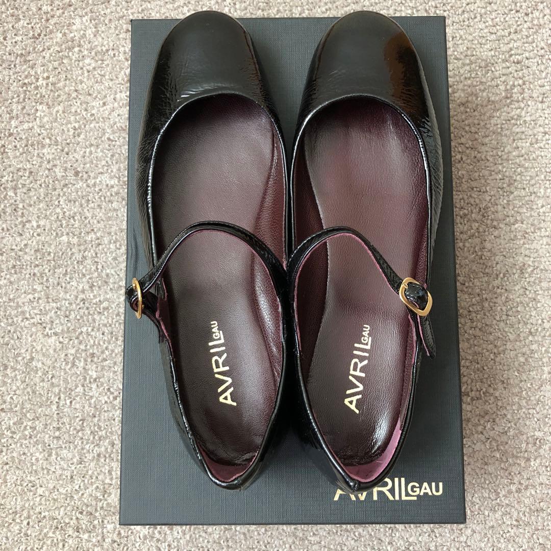 AVRIL GAU エナメルストラップシューズ　サイズ38