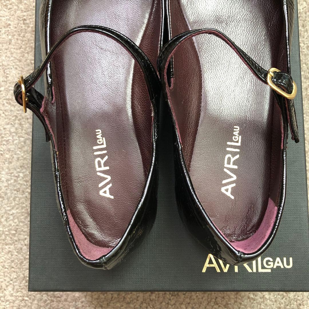 AVRIL GAU エナメルストラップシューズ　サイズ38