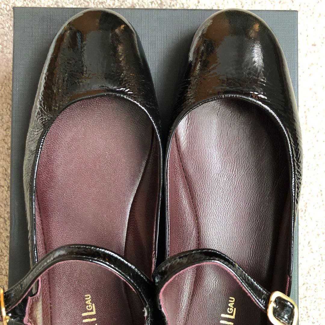 AVRIL GAU エナメルストラップシューズ　サイズ38