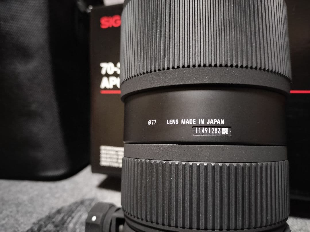 シグマ 70-200mm F2.8Ⅱ APO EX DG MACRO キャノン用