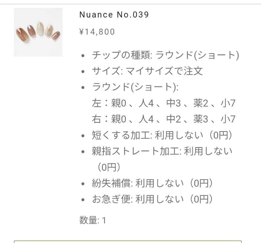 Evernail 　Nuance No.039