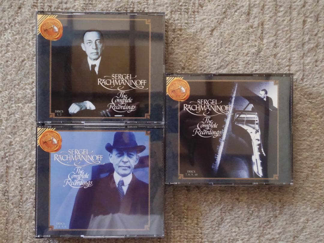 【初期盤 10枚組】セルゲイ・ラフマニノフ　全録音集
