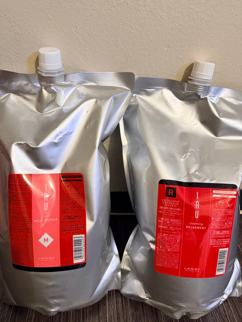 ルベル IAU イオ クレンジング とトリートメント詰め替えセット