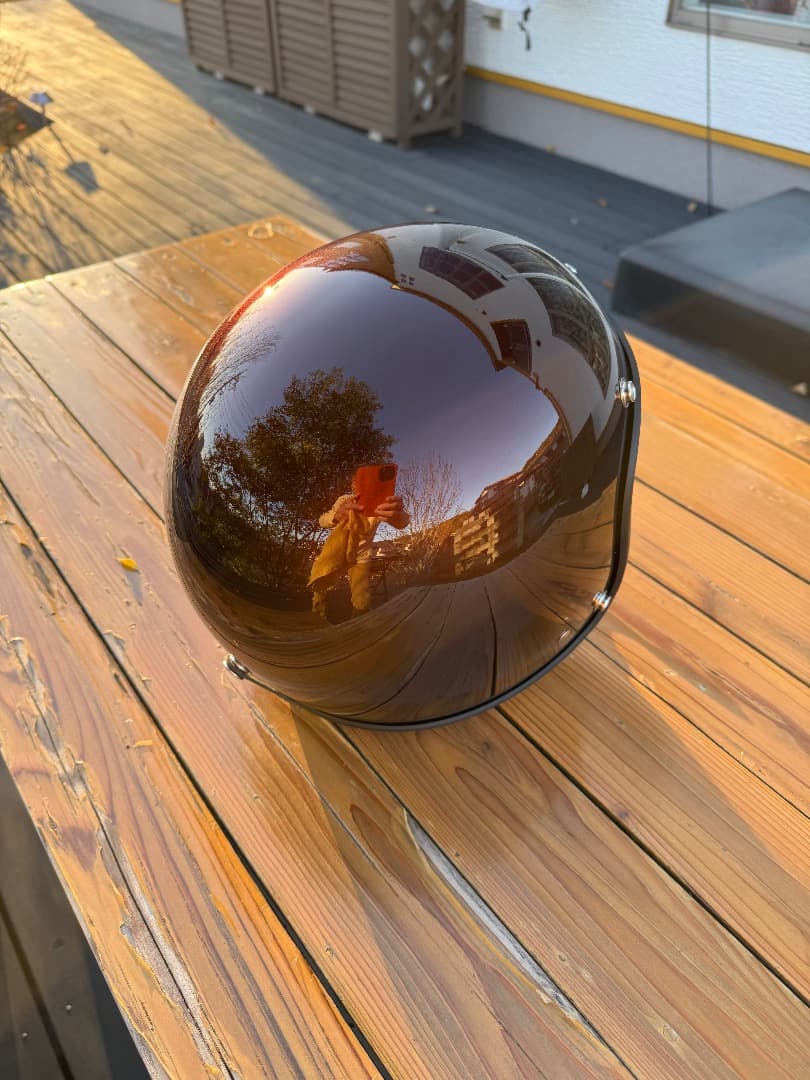 SHM ブラウン ジェットヘルメット LOT503 製造2024.6