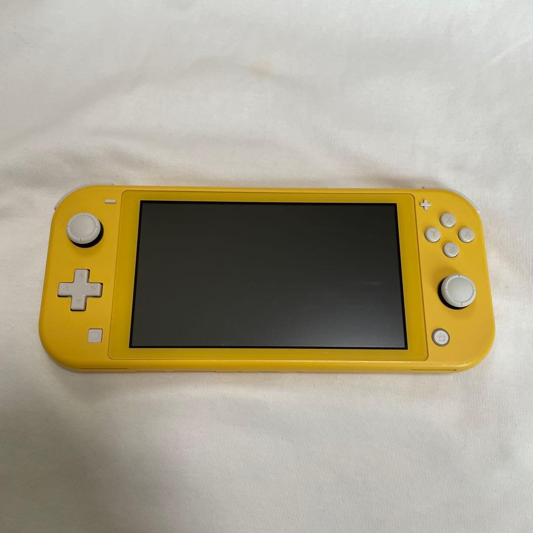 Nintendo Switch Lite イエロー　SDカード、充電付き　箱無し