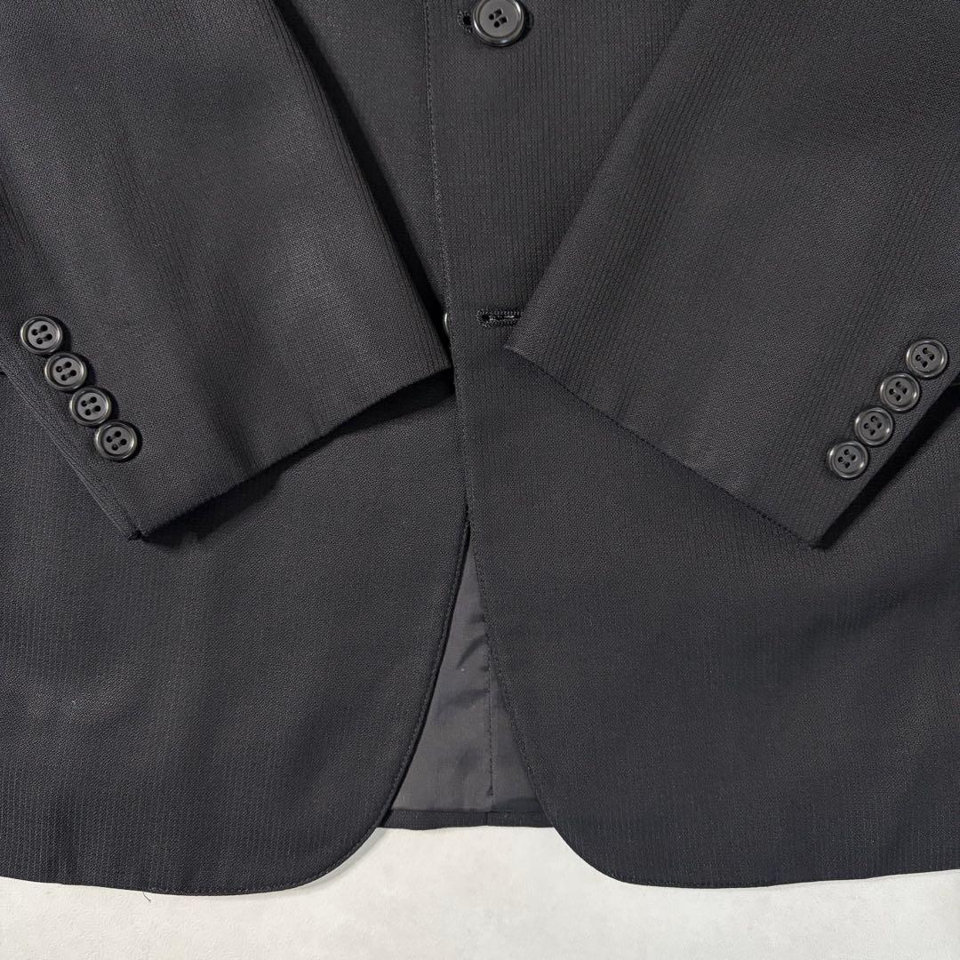 【希少・美品】ブルックスブラザーズ スーツ 国産 Woolmark ブラック L