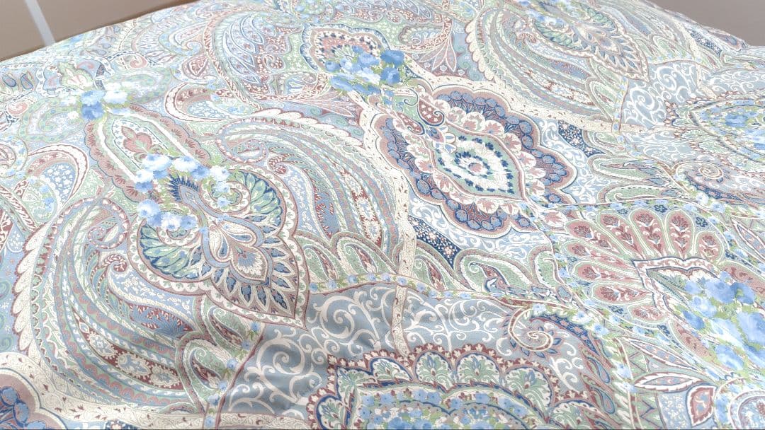 【富士新幸(株)】羽毛掛けふとん　ダブルサイズ　二層式　ツインキルト