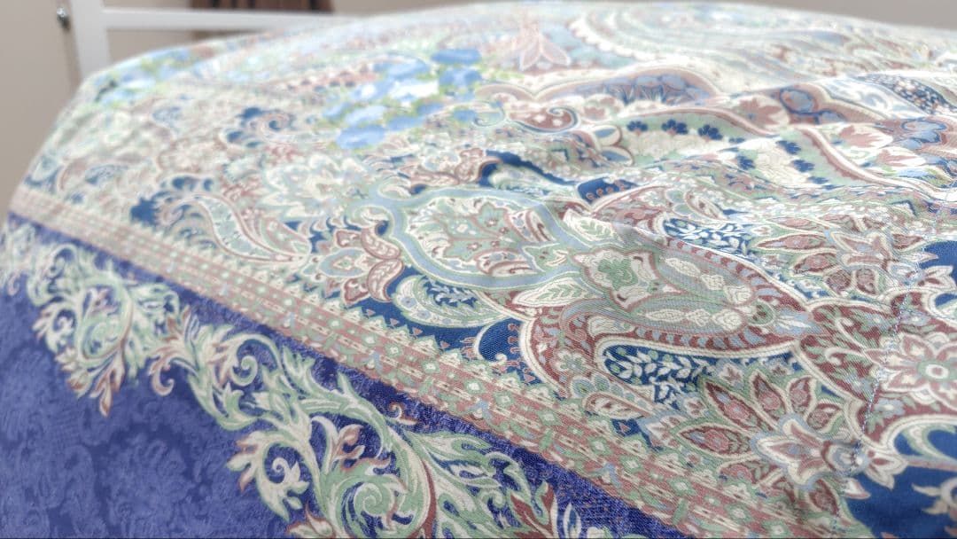 【富士新幸(株)】羽毛掛けふとん　ダブルサイズ　二層式　ツインキルト