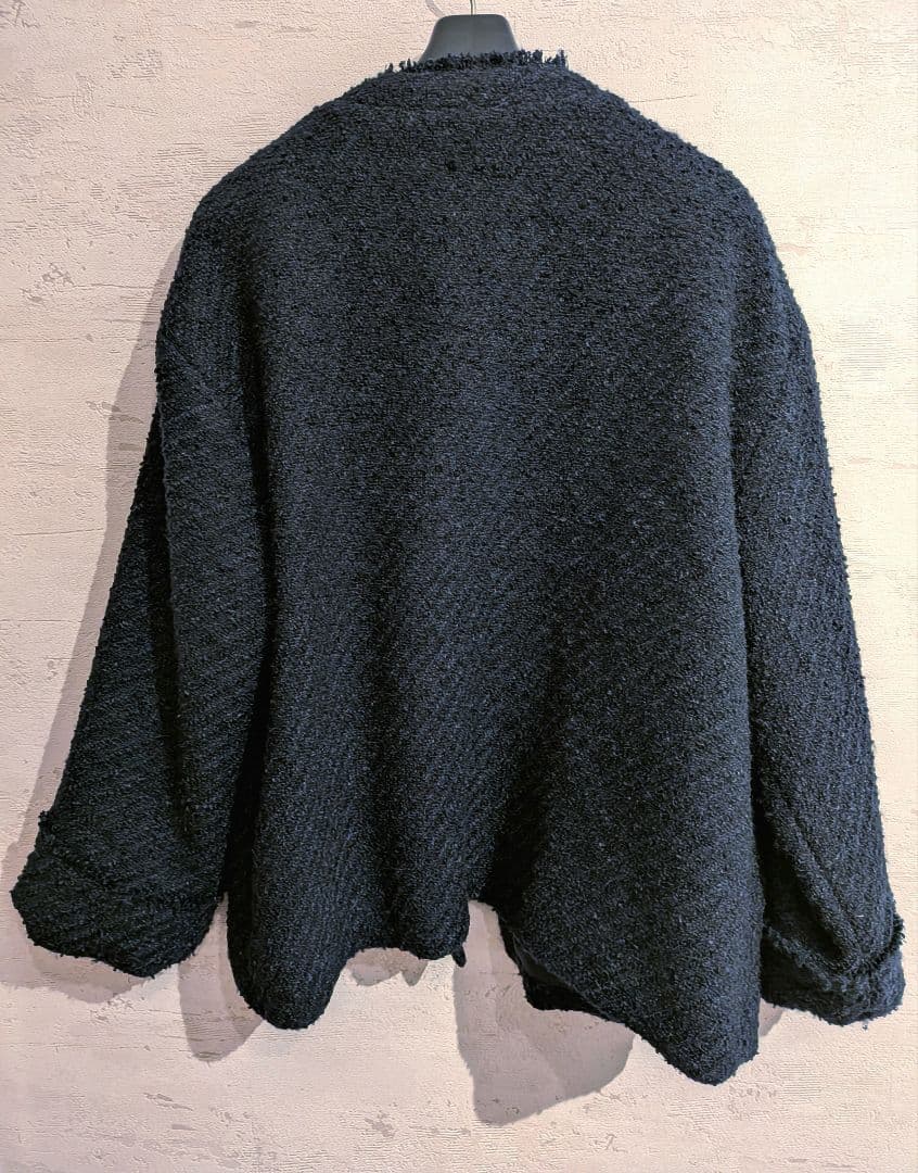 BASEMENT online ゴールドボタンツイードジャケット HARUKA