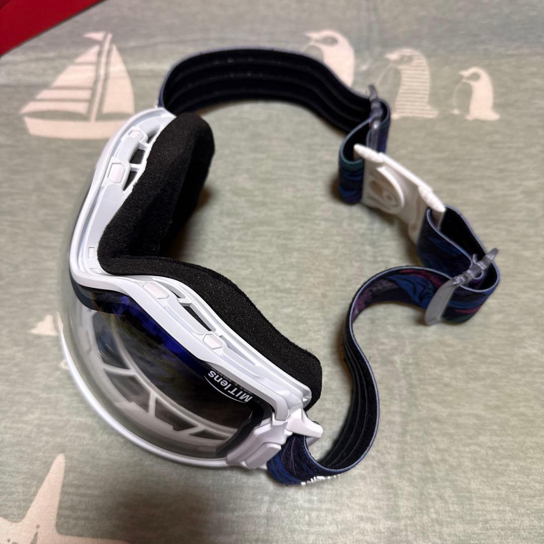 SWANS RIDGELINE 調光 ゴーグル グロスホワイト