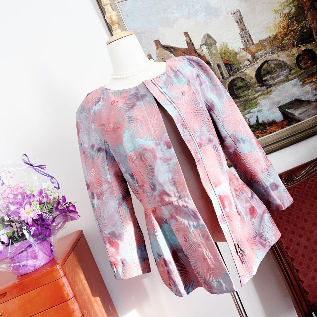 新品 GIORGIOARMANIジョルジオアルマーニ ジャカード ジャケット