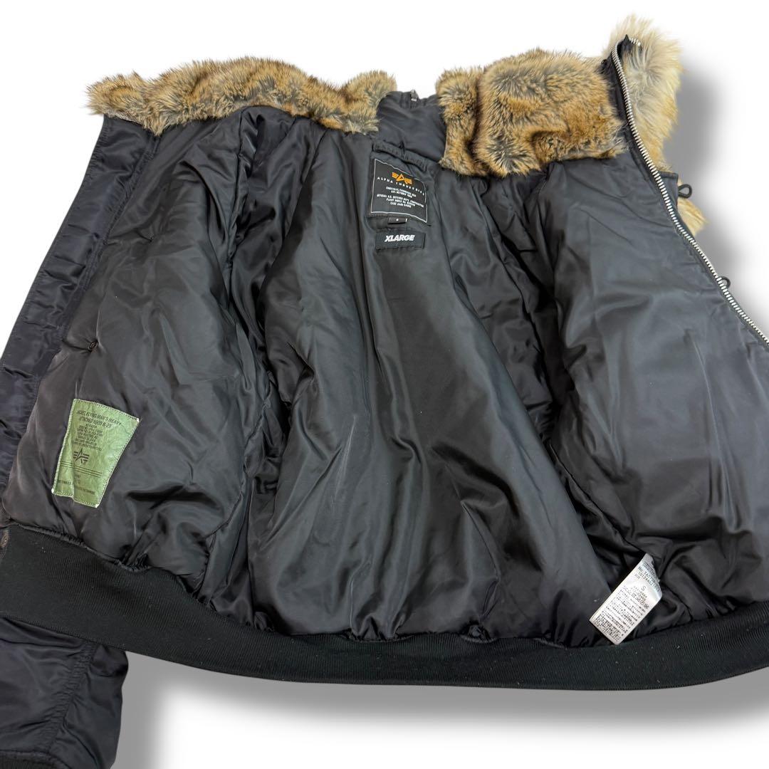 XLARGE×ALPHA INDUSTRIES N2B JACKET y2k
