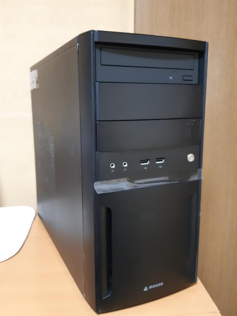 自作PC　第8世代i3・8GB・SSD128GB・RX550・Win11正式対応