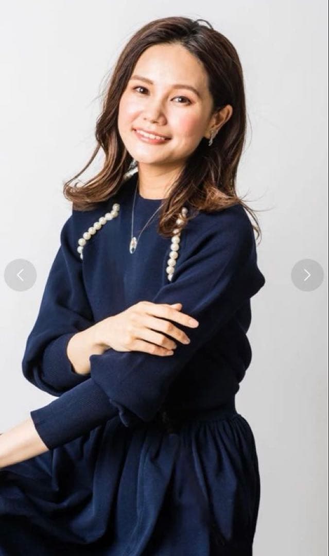 sachikoヴィリーナ ローラパールロングスリーブニット パンツセット