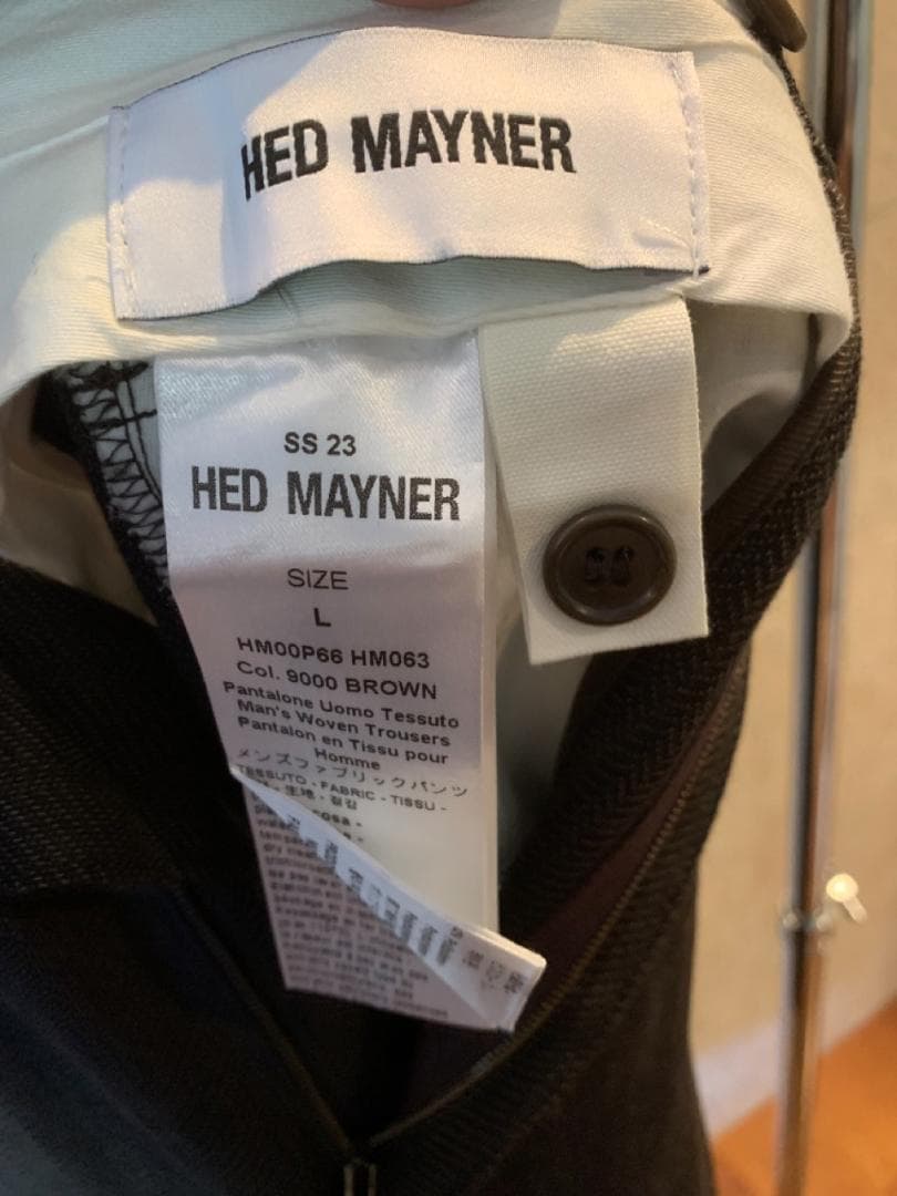 匿*8様 HED MAYNER メンズ ウールパンツ L モード