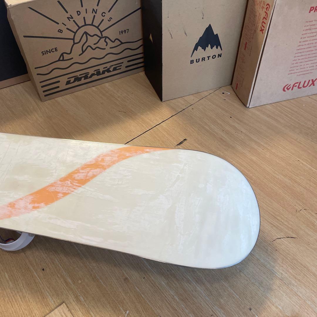 眞空雪板等　名機　風花　バインディング付スノーボードセット