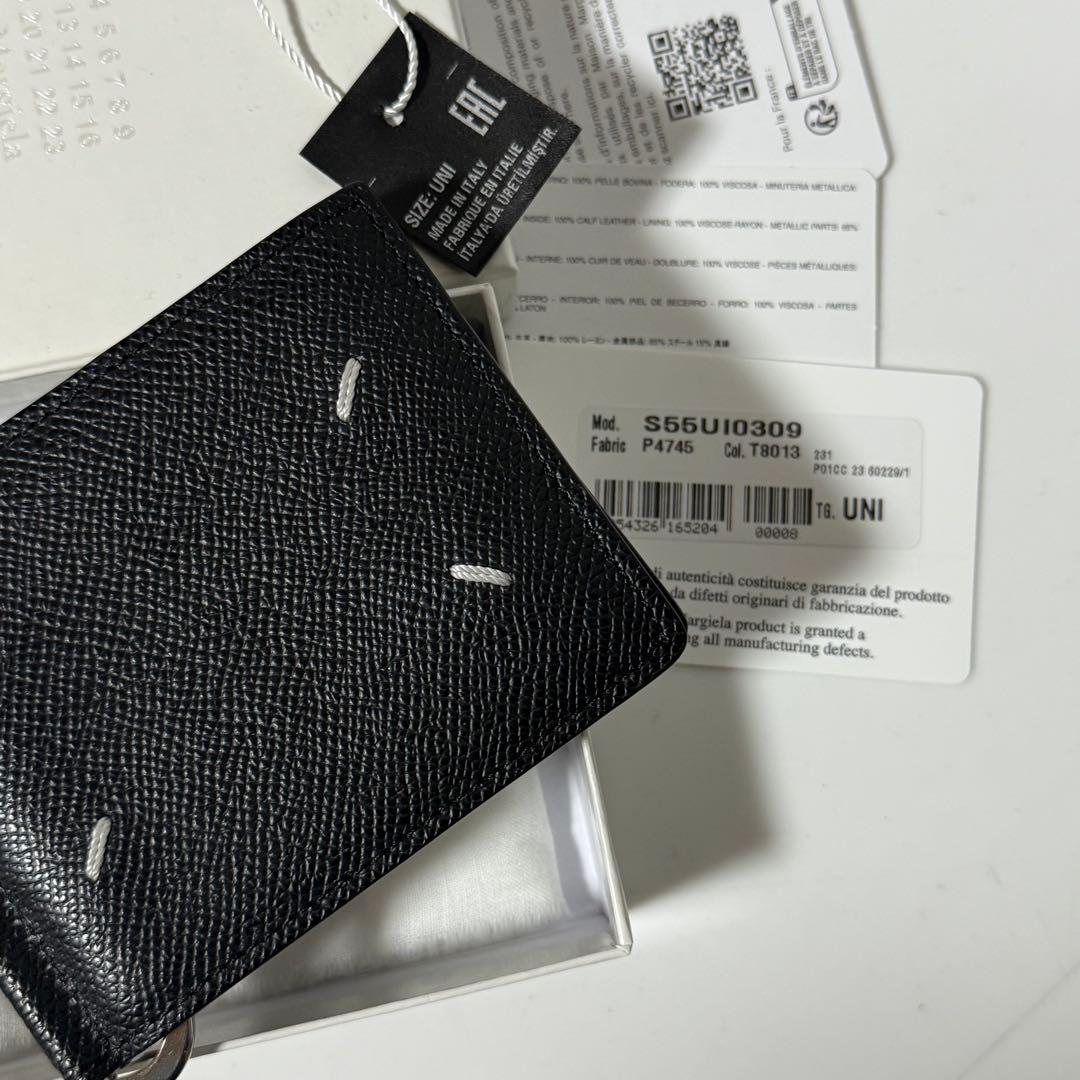 ⭐️未使用級⭐️　メゾンマルジェラ　4ステッチ　マネークリップ　S55UI0309