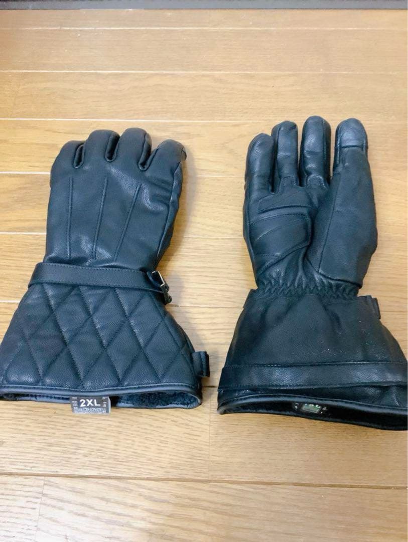 コミネ EK-218 電熱グローブ 2XL ブラック ガントレット