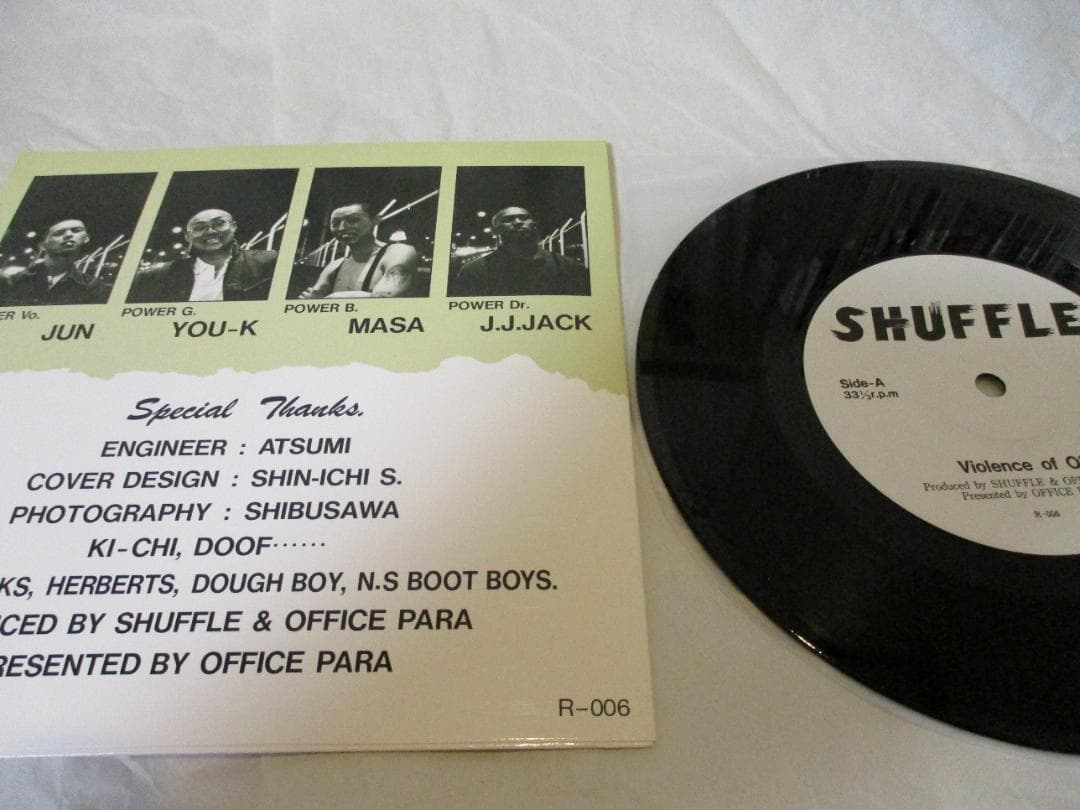 【SHUFFLE】VIOLENCE OF Oi! EP