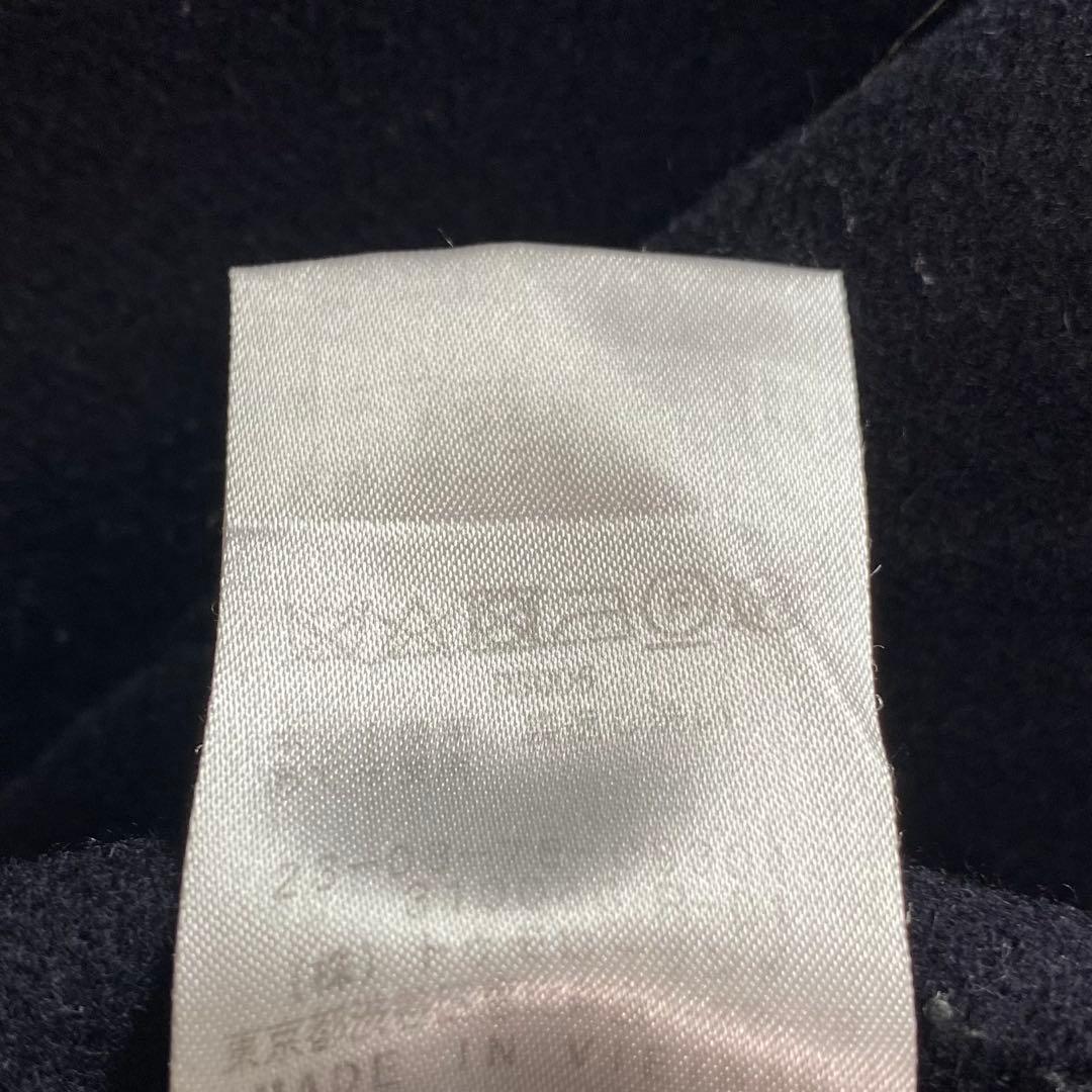 美品✨GALERIE VIE ライトメルトン チェスターコート　カシミヤ混　紺