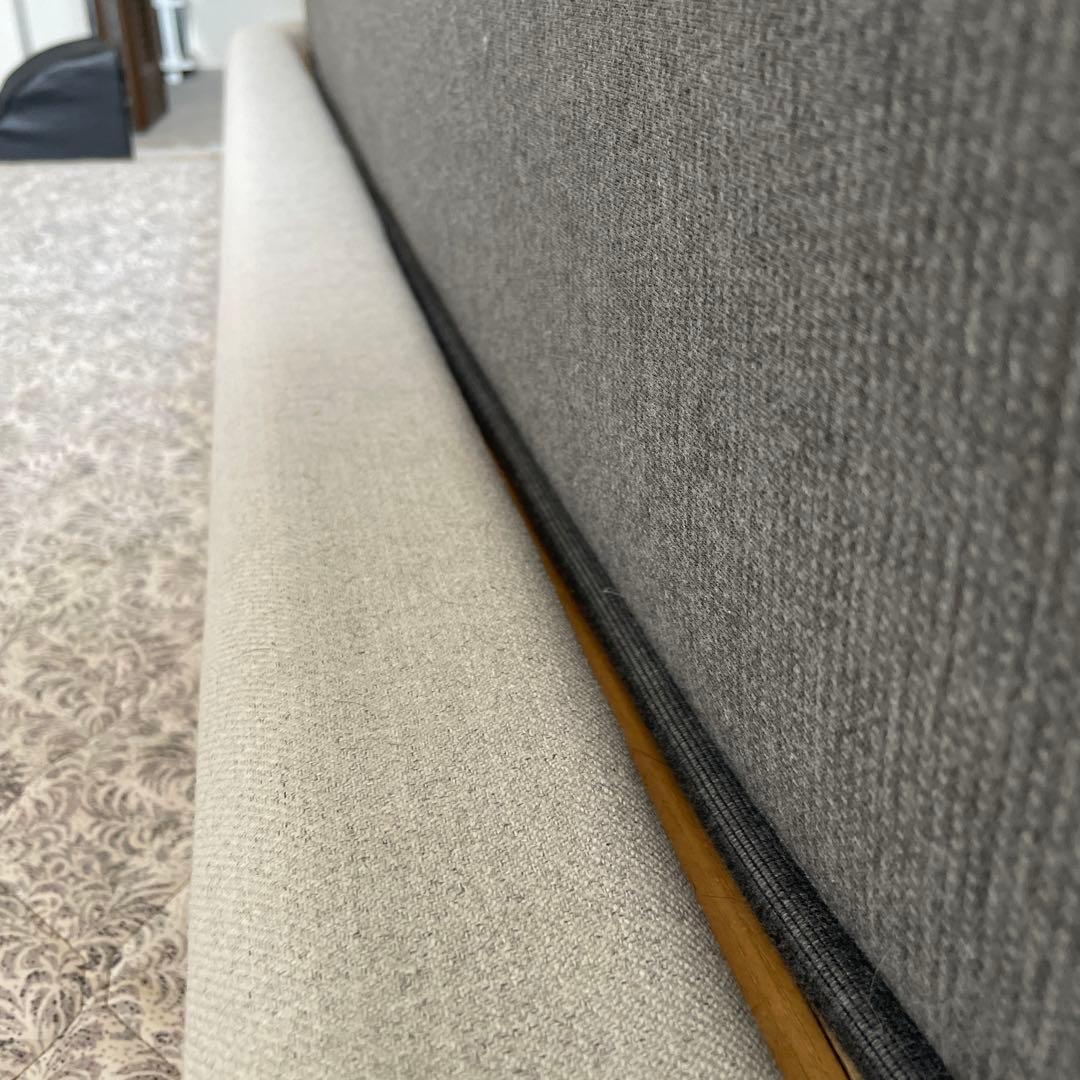 送料込み　コアラ　ファブリックベッドフレーム　クイーン