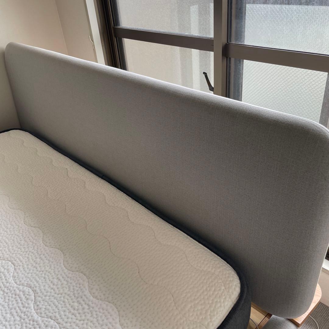 送料込み　コアラ　ファブリックベッドフレーム　クイーン