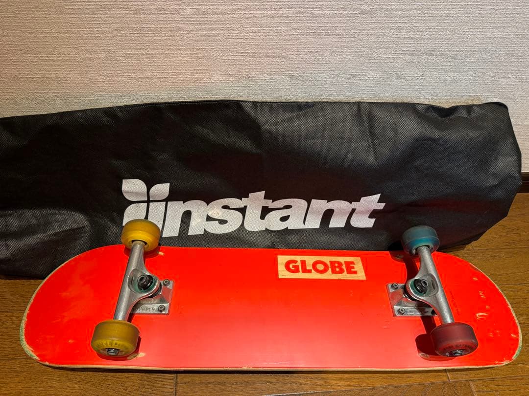 instant コンプリートスケートボード 収納バッグ付き