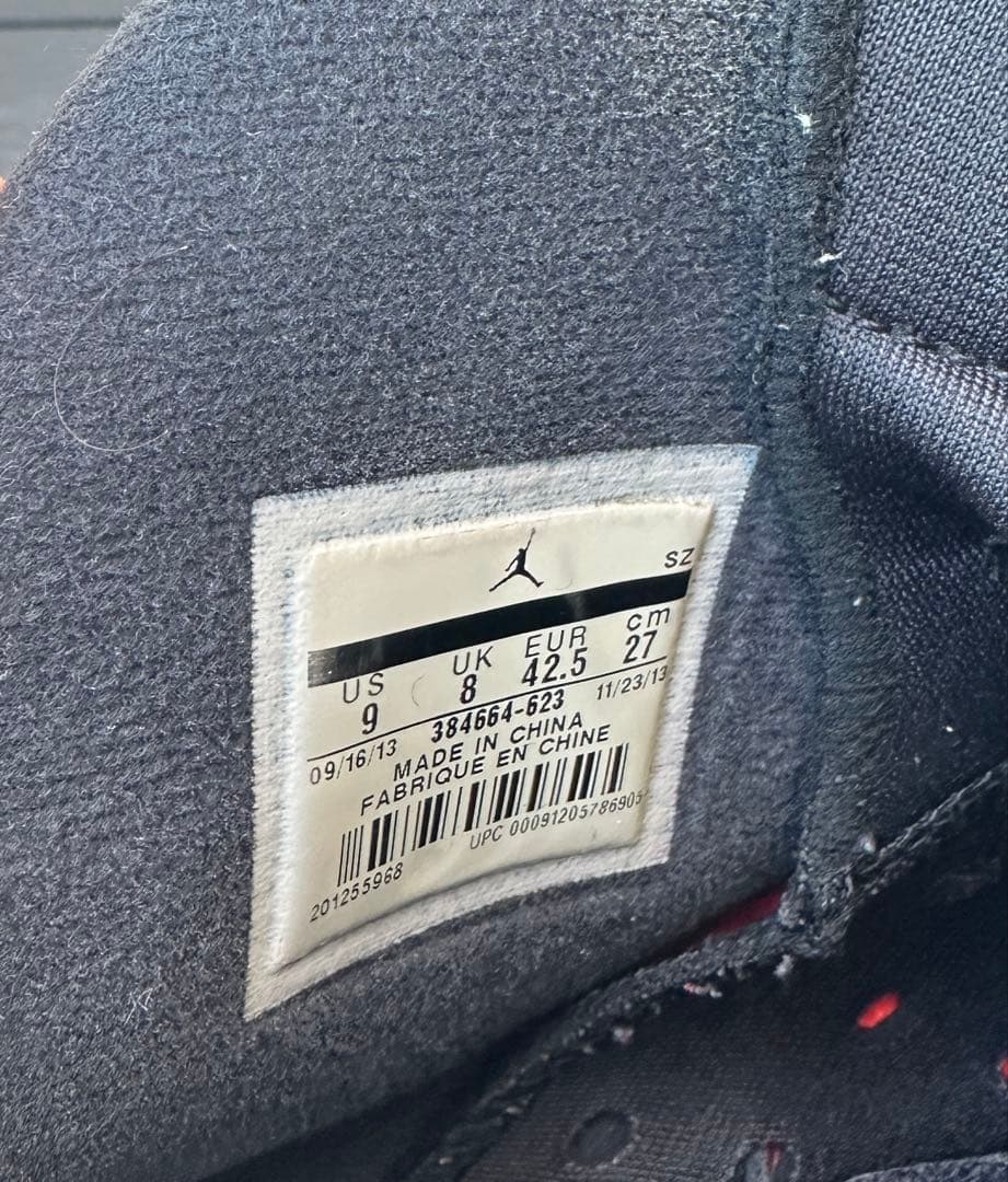 シューズ(男性用) NIKE AIR JORDAN 6 RETRO INFRARED 23 27cm