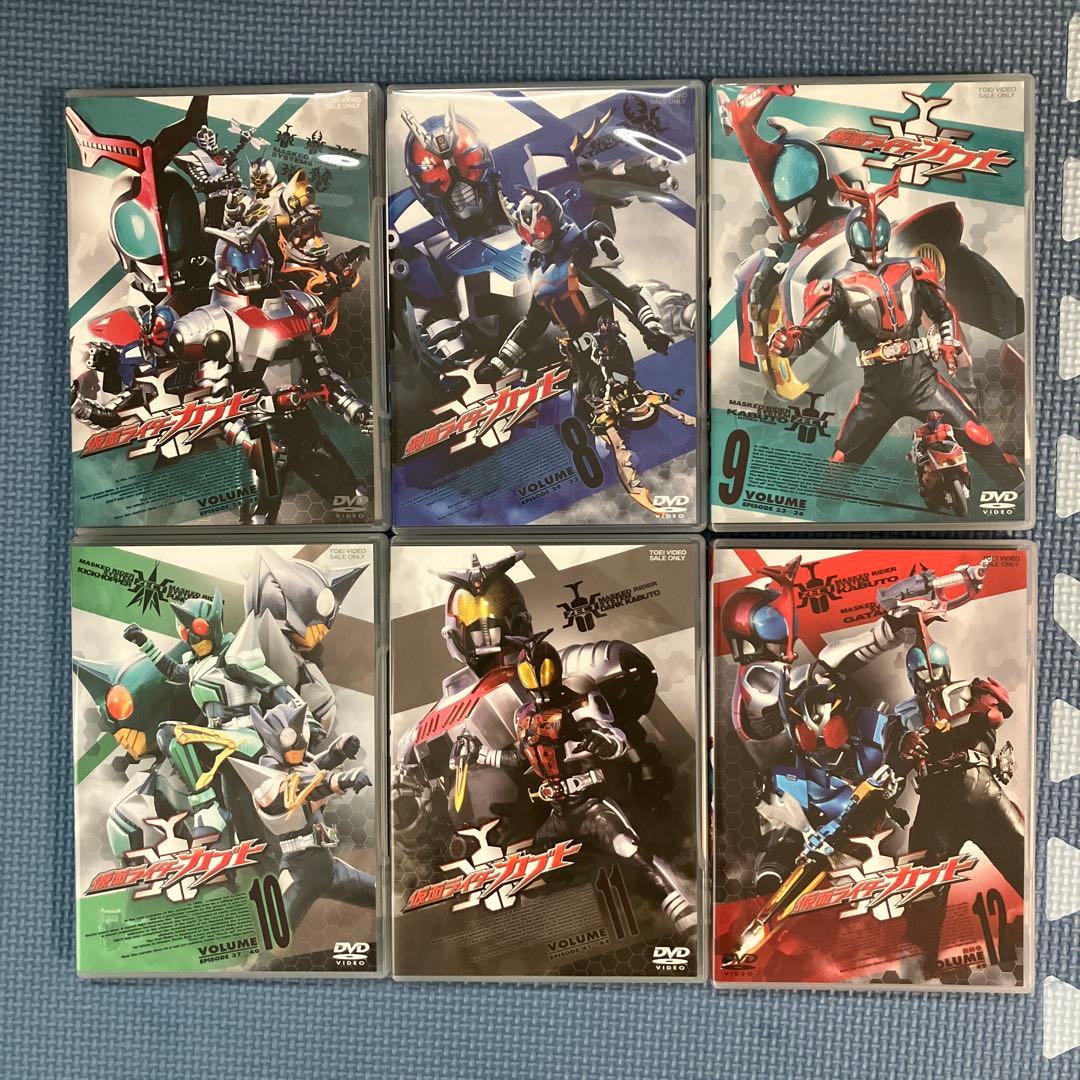 超美品　仮面ライダーカブト　DVD 全巻セット　劇場版2本　メイキング　カード