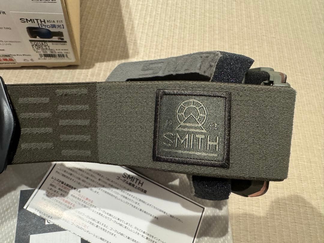 SMITH ゴーグル　Squad 美品
