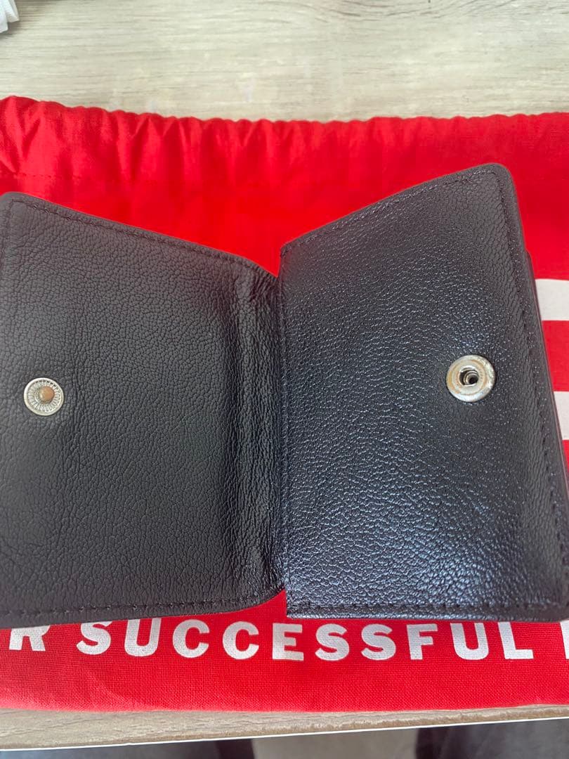 DIESEL 三つ折り財布 ブラック レザー