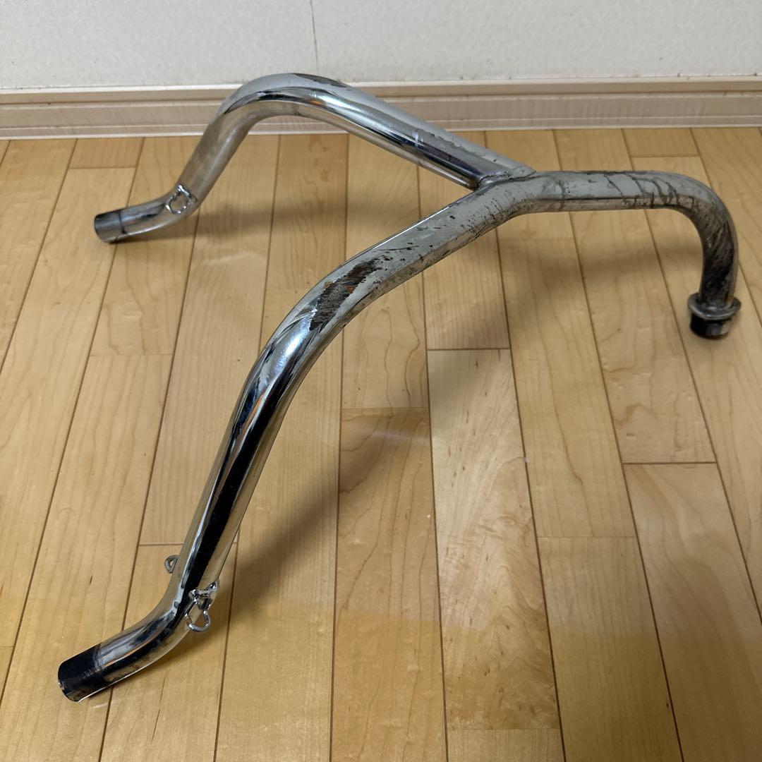 HONDA ホンダ マグナ50 ジャズ 左右2本出しマフラー