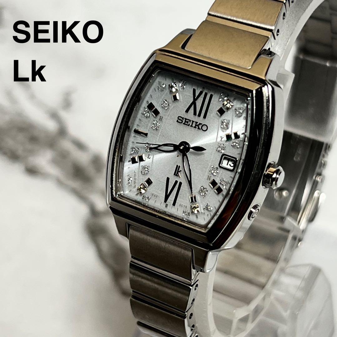 稼働美品 限定 セイコーLk ことりっぷ 腕時計 1B22-0BE0 シルバー