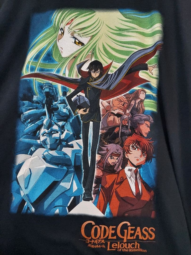 コードギアス 反逆のルルーシュ アニメ Tシャツ XL