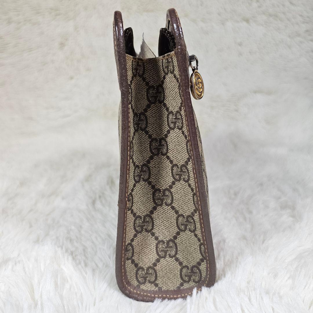 GUCCI グッチ　セカンド/クラッチバッグ　GG柄　PVC　オールドグッチ