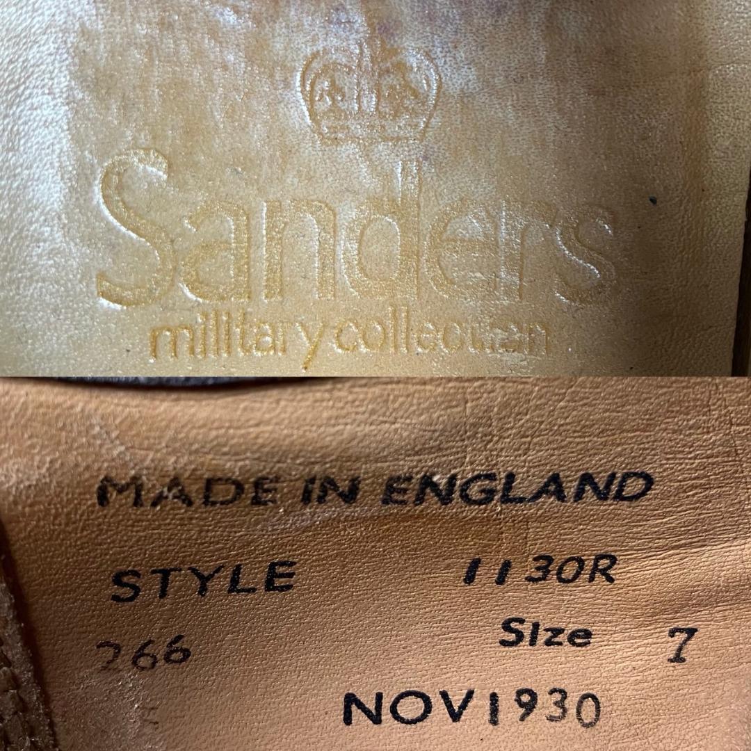 【希少】SANDERS MILITARY APRON サンダース 26cm