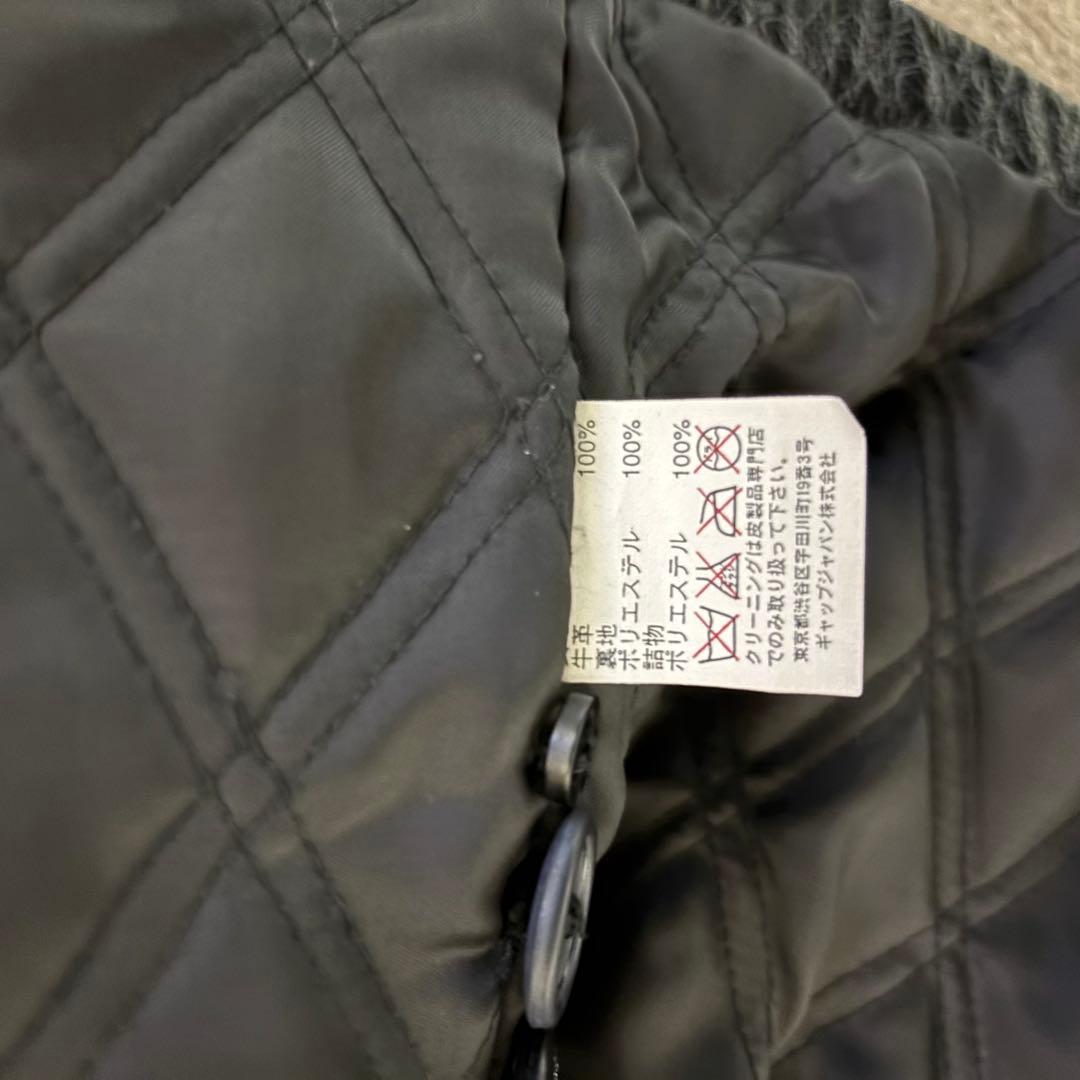 OLD GAP 本革 黒 ピーコート