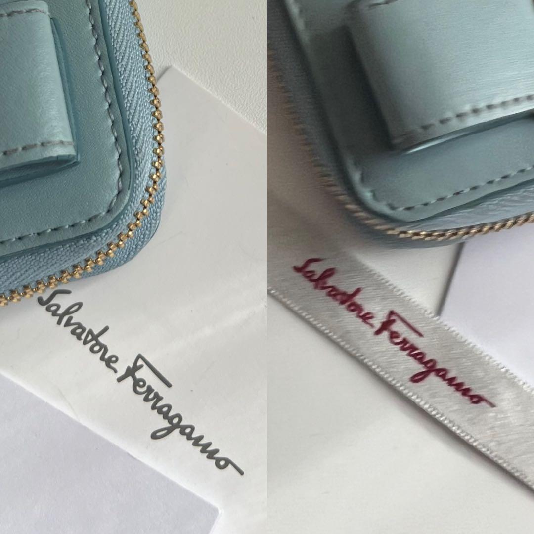 67 美品 Ferragamo サルバトーレフェラガモ 2つ折り財布