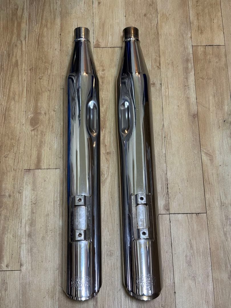 VANCE & HINES ステンレススチール マフラー 2本セット