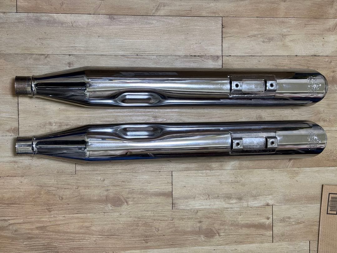 VANCE & HINES ステンレススチール マフラー 2本セット