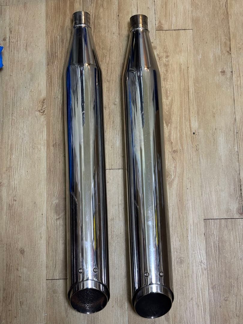 VANCE & HINES ステンレススチール マフラー 2本セット