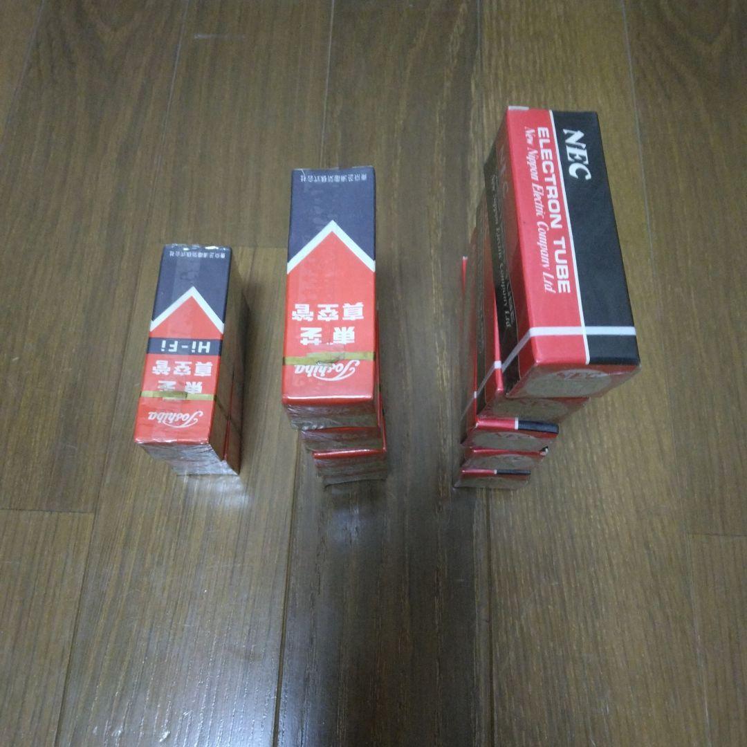 東芝真空管Hi-Fi 12AU7A 2本 12AU7A 東芝4本・NEC5本